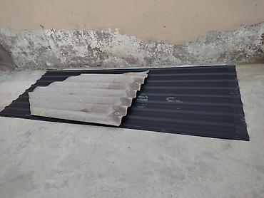 taxt ortukleri: 5 ədən dəmir dam örtüyü təzədir artıq qalıb satıram met 6 man almışam — 4