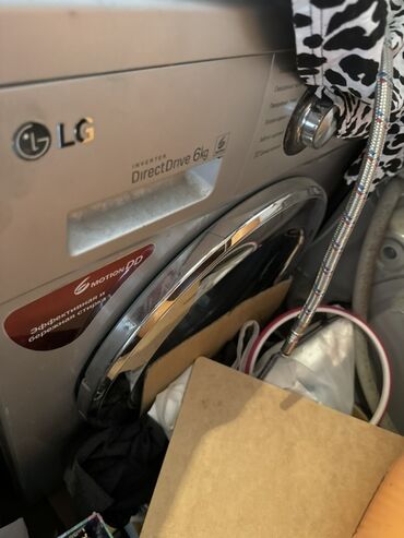 машинки автомат бу: Кир жуучу машина LG, Автомат, 6 кг чейин