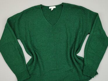 butelkowa zieleń sukienki wieczorowa: Sweter, H&M, S, stan - Bardzo dobry