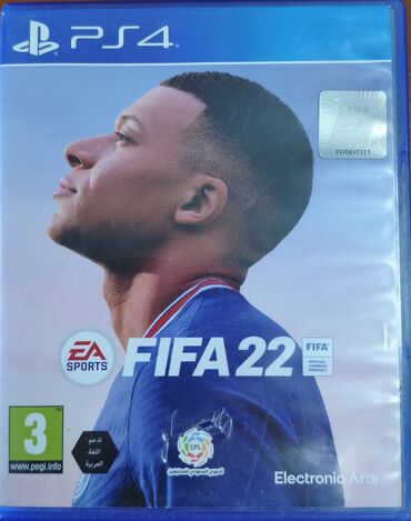 baku electronics playstation 3: FIFA 22 oyun diski (ps4 uçun)