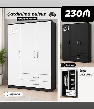 *3 Qapılı dolab 230Azn💥* ✔️Rəng seçimi var *Şəhər daxili Çatdırılma və lalafo.az -da *3 Qapılı dolab 230Azn💥* ✔️Rəng seçimi var *Şəhər daxili Çatdırılma və