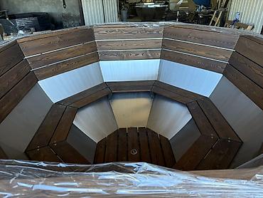 Строительство под ключ: Банные чаны купели на дровах из нержавеющей стали, в наличии и под — 9