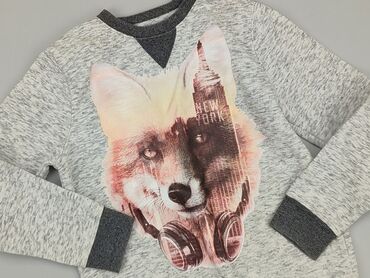 sweterek z falbanką: Sweatshirt, C&A, 12 years, 146-152 cm, condition - Good