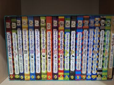 talıbov sürücülük kitabı 2024 pdf: Diary of Wimpy kid seti.Sete 19 kitab daxildir hamisi ingilis