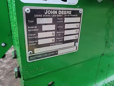 Тюковые пресс-подборщики: Пресс-подборщик тюковый John Deere 459 - Тип: прицепной тюковый — 2