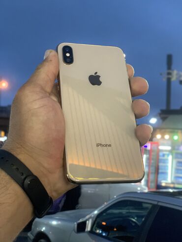 relaton gold: IPhone Xs Max, 256 GB, Qızılı, Qırıq
