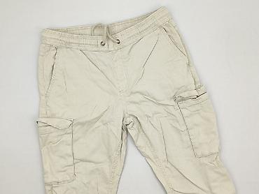 second hand lubin: Męskie spodnie jogger cargo Sinsay, rozmiar 32 - Krój: jogger ze — 1