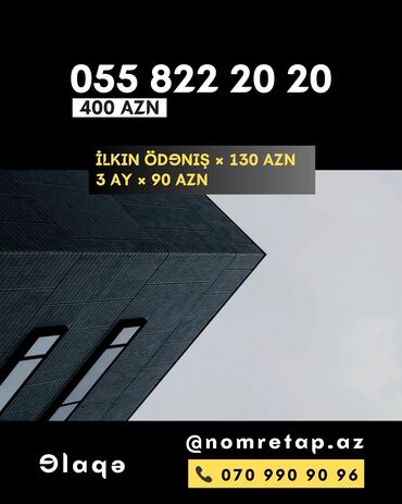 rəsmi 9a: Nömrə: ( 055 ) ( 8222020 ), Yeni