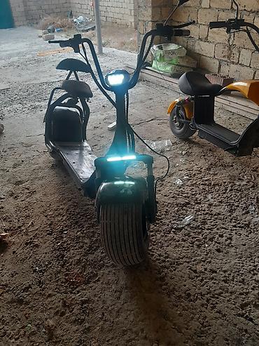 2 tekerli scooter: Geniş təkərli elektrik skuter Xüsusiyyətlər: - Geniş profilli qabaq — 1