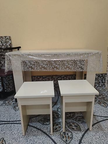 Mətbəx masa dəsti satılır. Tərkibi: - 1 ədəd düzbucaqlı mətbəx masası lalafo.az -da Mətbəx masa dəsti satılır. Tərkibi: - 1 ədəd düzbucaqlı mətbəx masası