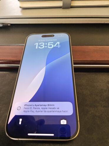 şabran telfon: IPhone 15 Pro, 128 GB, Natural Titanium, Face ID
