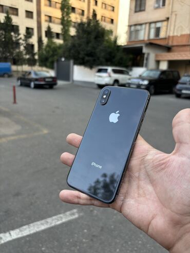 iphone x kreditle satisi: IPhone X, 64 GB, Qara, Face ID