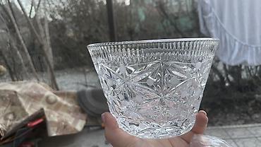 Наборы посуды: Набор винтажного гранёного стекла/хрусталя Состав: - 3 салатницы/вазы — 4