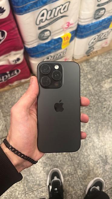 IPhone 16 Pro, 128 GB, Black Titanium lalafo.az -da IPhone 16 Pro, 128 GB, Black Titanium