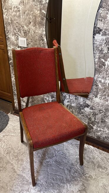 мебель бар: Продам стулья, в наборе 5 штук, натуральное дерево, состояние