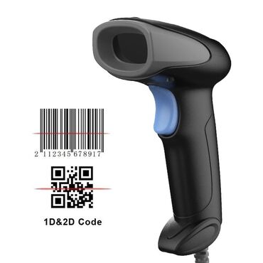 сканеры ручной: Ручной сканер 1d 2 d со стойкой