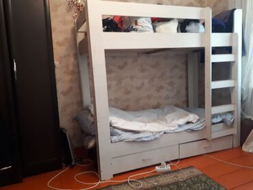 б у двухъярусные кровати детские в Кыргызстан | ДЕТСКИЕ КРОВАТИ: Детская двухярусная кровать дешево