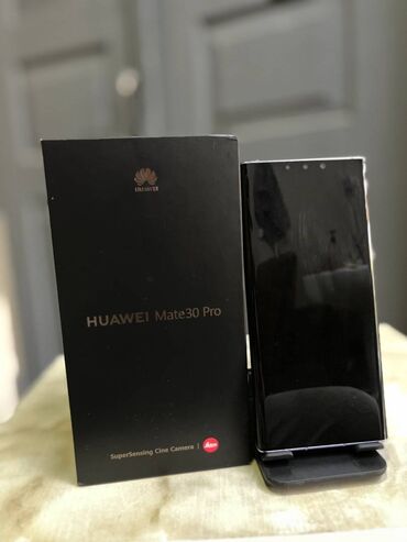 memory kart: Huawei Mate 30 Pro, 256 GB, rəng - Bənövşəyi, Sensor, Barmaq izi, Simsiz şarj