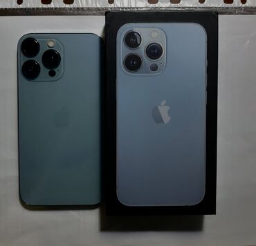 iphone 13 telefon: IPhone 13 Pro, 128 GB, Sierra Blue, Face ID