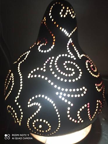 Другая бытовая техника: Светильник ночник ручная работа экологически чистыйоригинальные лампы — 11