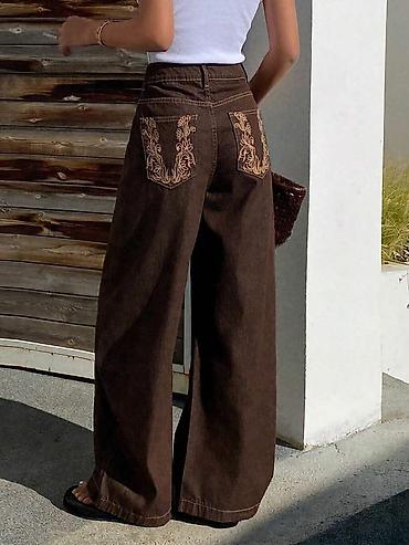 джинсы темные: Продаю 3 пары джинсов 👖 и лонгслив 🤍 Все вещи новые, ни разу не — 3