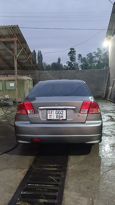 mazda 626: Honda Civic: 2004 г., 1.6 л, Автомат, Бензин, Седан — 3
