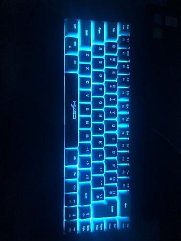 keycap: İşlənməyib qutusunda verilir. HXSD 60% mexaniki klaviatura - Kompakt — 4