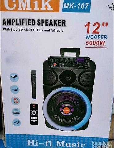 iphone 13 pro max plavi: Bluetooth karaoke zvučnik cmik mk 107. bluetooth karaoke zvučnik cmik — 1