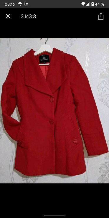 женское пальто стильная: Пальто, Классика, Осень-весна, Короткая модель, Приталенная модель, S (EU 36)