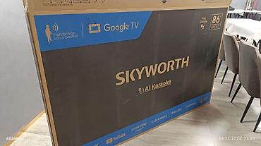 Телевизоры: Телевизор. QLED Skyworth 86X75G с экраном 86” обладает качественным — 8