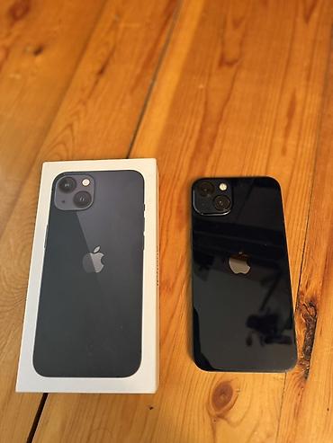 2 el telefonlar iphone 13: IPhone 13, 128 GB, Midnight, Barmaq izi, Face ID — 2