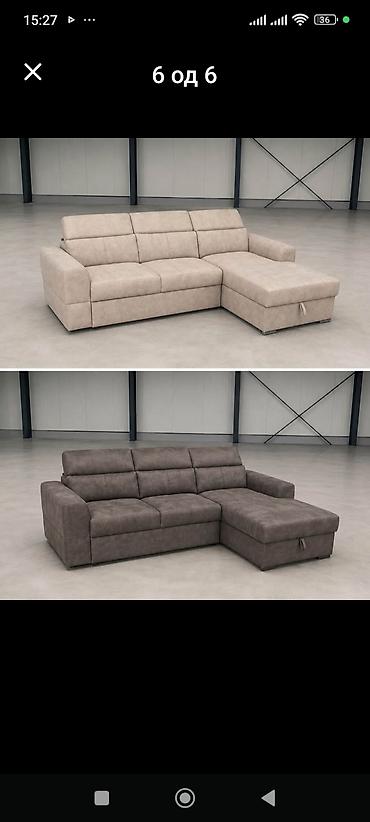 Ugaone garniture: Premium ugaona garnitura POSITANO - Dimenzije: 295 x 235 cm - Tip — 6