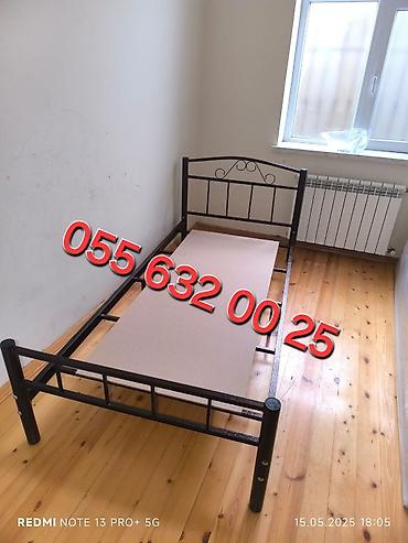 Çarpayılar: Yeni, Təknəfərlik çarpayı, Bazasız, Matrassız, Siyirməsiz, Azərbaycan — 4