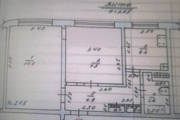 Продажа квартир: 2 комнаты, 46 м², 8 этаж, Косметический ремонт