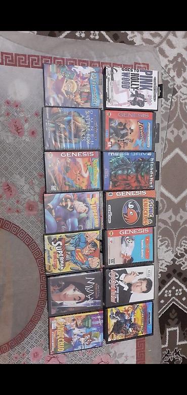 kinder batman: Sega Mega Drive/Genesis üçün qutulu kartric kolleksiyası biri 50m — 2