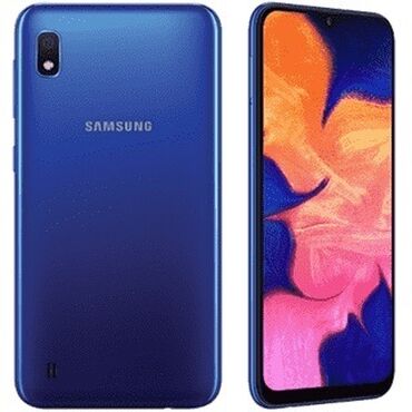 телефон самсунг 13: Samsung Galaxy A10, Колдонулган, 32 GB, түсү - Көк, 1 SIM, 2 SIM