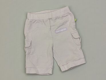 legginsy liliowe: Spodnie dresowe, Coccodrillo, 0-3 m, stan - Idealny