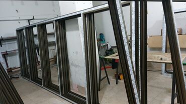 Plastik pəncərələr: Yeni İkiqat şüşə paketi Plastik pəncərə, Еni: 1 sm, Uzunluğu: 1 sm, Pulsuz quraşdırma — 3