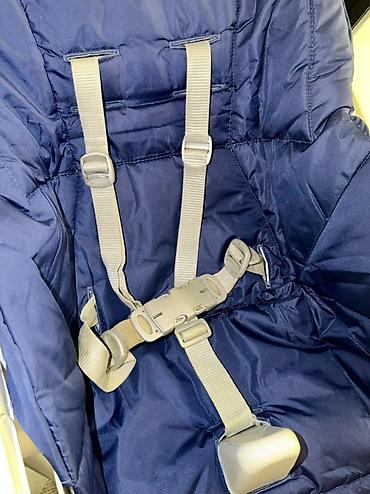 peg perego: Стульчик для кормления, Б/у, Peg perego, Пластик, цвет - Синий, Самовывоз, Платная доставка — 4