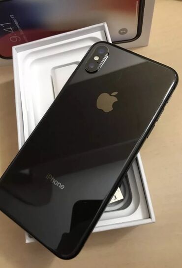 Apple iPhone: IPhone X, Б/у, 256 ГБ, Чехол, 100 %