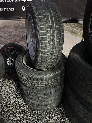 Шиналар жана дисктер: Диски на bmw 5/120 r16 205/55/16 комплект зима состояние среднее — 4