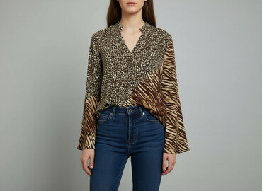 guess buty z futerkiem: Жіноча блуза, розмір M