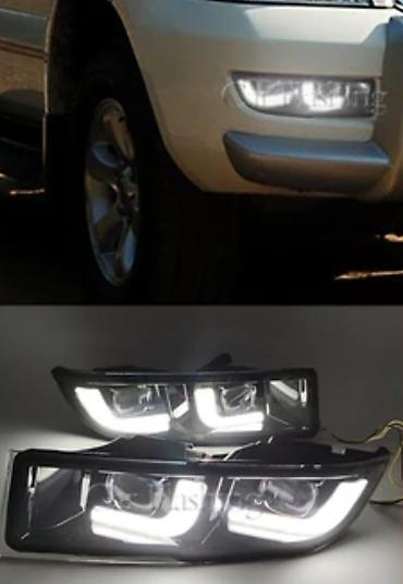 range over: Светодиодные ПТФ/ДХО для Toyota Land Cruiser Prado - Комплект — 3