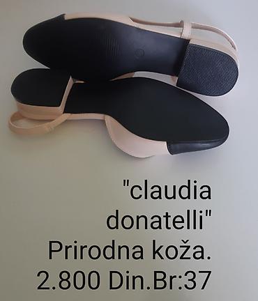 Baletanke: Claudia Donatelli ženske kožne baletanke/slingback - Materijal — 10