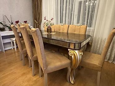 Masa dəsti təcili 400azn satılır 8 stuldu az işlənib ünvan Gəncə pr lalafo.az -da Masa dəsti təcili 400azn satılır 8 stuldu az işlənib ünvan Gəncə pr