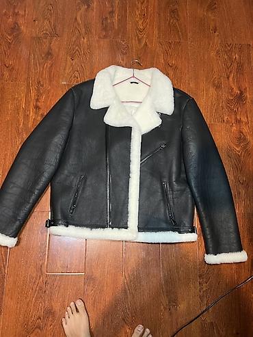 Куртки: Дублёнка мужская, модель косуха - Материал: натуральная кожа с — 9