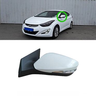 хондаи: Каптал сол Күзгү Hyundai 2013 г., Жаңы, түсү - Ак, Аналог