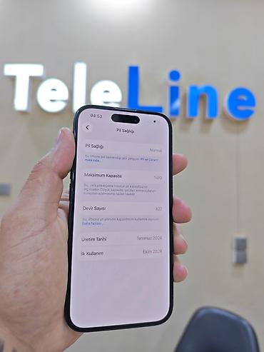 iphone 17 dubay: IPhone 15, 128 GB, Black Titanium, Zəmanət, Simsiz şarj, Face ID — 3