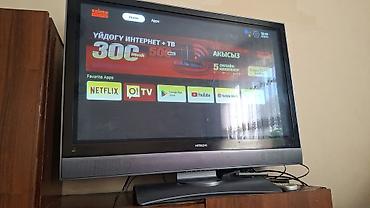 магнитолы авто: Телевизор HITACHI с подключённой Android TV-приставкой - Диагональ — 2