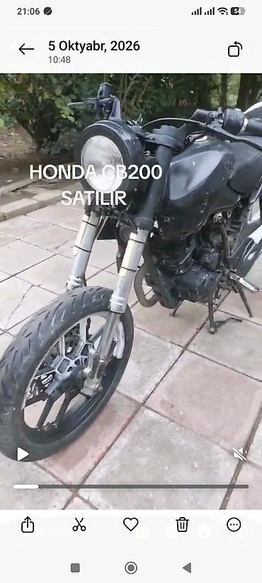 moto moped: Honda - CB200, 200 sm3 — 6